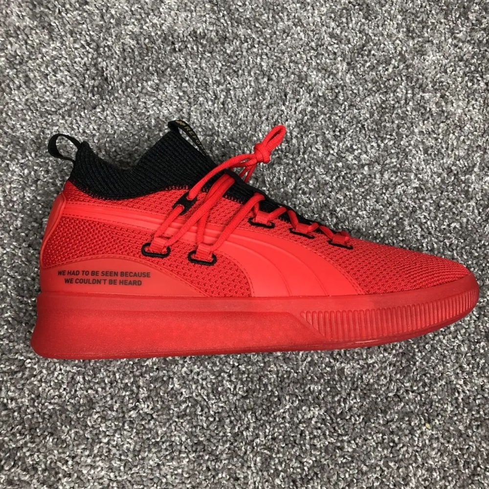 PUMA X Meek Mill Clyde Court #REFORM Mens Basketball Shoes Sz 11.5 Red 19346101